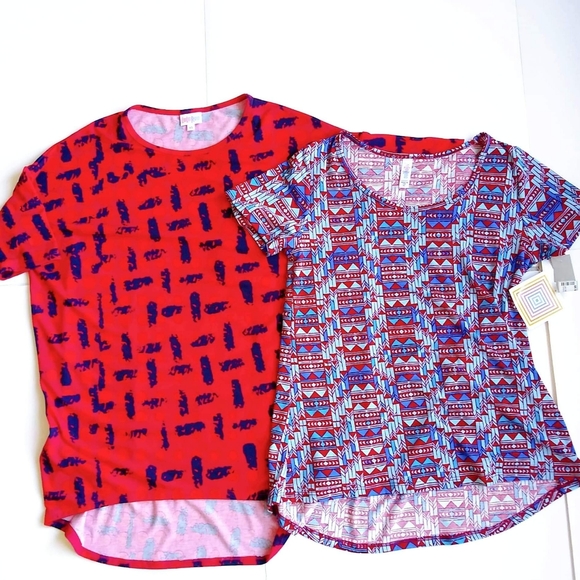 LuLaRoe Tops - Small Lularoe women's tunic shirt tops Christmasy